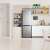 Indesit INFC8 TI21X combined refrigerator in a kitchen