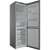 Indesit INFC8 TI21X combined refrigerator, open door, interior view