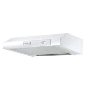 Faber 741 BASE W A50 fehér konyhai páraelszívó, ferde nézet - Faber