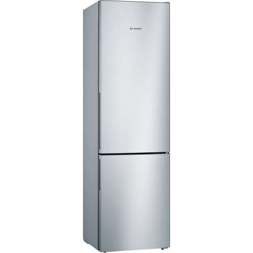 Bosch KGV39VLEAS Serie 4 Kombinált hűtőszekrény, 342L, M:201cm, LowFrost, VitaFresh fiók, E energiaosztály, inox