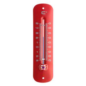Outdoor/Indoor Thermometer 12.2051.05 red