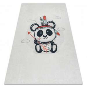 BAMBINO 1129 krém színű gyerekszőnyeg panda mintával, 120x170 cm - Panda