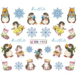 Karácsonyi matrica - BN-1953 47393399 - Körömdísz