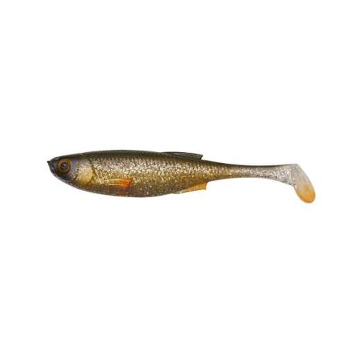 Craft Shad Műcsali - Zöld-Ezüst - 10cm - 5db