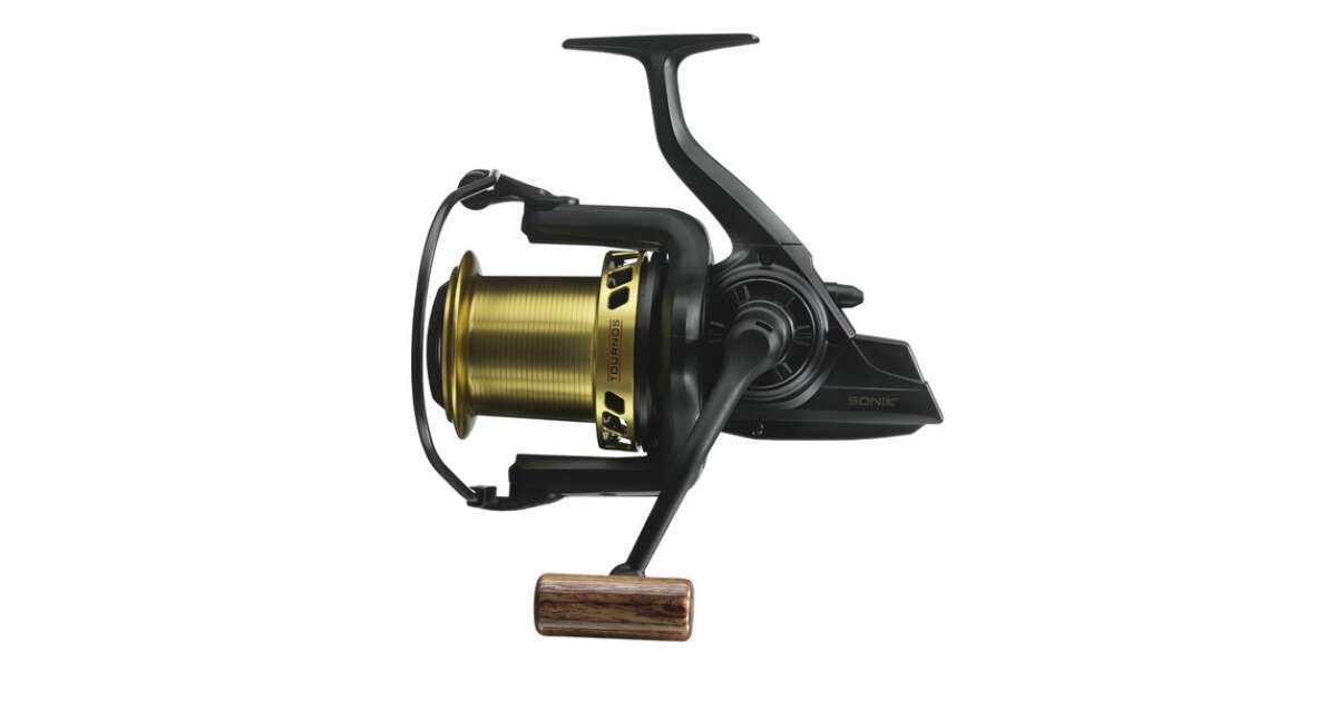 3 X Sonik Tournos GS 10000 Spinning Reels - Carp Fishing Reels With Free Quick Fold Handle