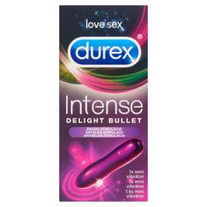 Durex Intense Delight Bullet Vibrátor, lila mini vibrátor intim élvezetekhez - Óvszer