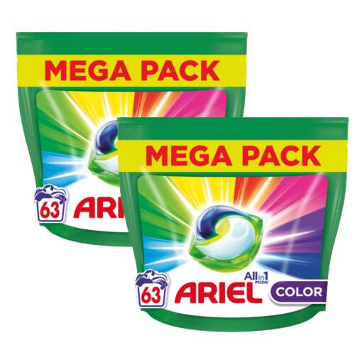 Ariel Color All-in-1 Pods Waschkapseln für 126 Waschgänge