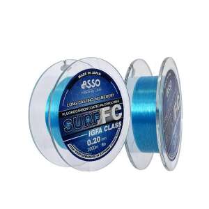 Asso Surf FC Fluorocarbon horgász zsinór, 0,20mm, 1000m orsón - Fluorocarbon zsinór