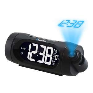 Радио часовник Blaupunkt CRP9BK с проекция, FM радио, двоен аларм, термометър, USB, черен - Blaupunkt