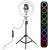 Puluz 26cm RGBW LED Ring Light with tripod and phone holder