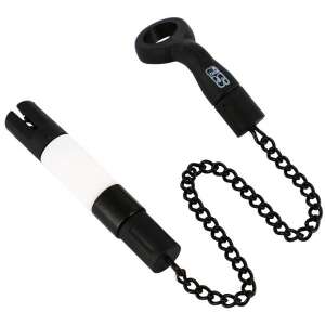 Starbaits D-Tec Blackout Mini Fehér Swinger, horgászúszó cserélhető fejjel és súllyal, rövid kompakt test, kétféleképpen rögzíthető a zsinórra, tartalék 5g súllyal kapható, teljes súly 14g - Starbaits