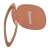 Baseus ultra-thin self-adhesive ring holder phone stand rose gold