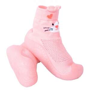 YO! zoknicipő 22-es - rózsaszín cica 47465041 Gyerek zokni, térdtappancs - Cica - Béka