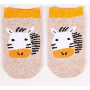 Yo! Baby pamut zokni 0-3 hó - Zebra 47465111 Gyerek zoknik, térdtappancsok - Zebra