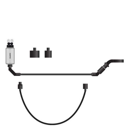 Sonik Gizmo Swingbob Phat lila színű horgászjelző vonalcsipeszel, forgóval és két súlyzóval