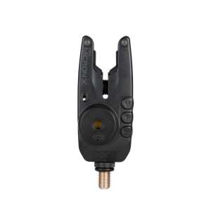 Fox Mini Micron X elektromos kapásjelző, fekete, elülső nézet - Fox