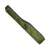 Carp Hunter 3 rekeszes 120cm botzsák, zöld sárga betétekkel, felülnézet