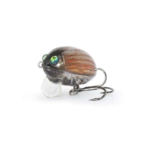 Salmo Lil' Bug BG3F LB felszíni wobbler horgászcsali, 3 cm méret, fekete és barna szín