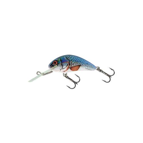 Salmo Hornet H4F D horgászcsali, kék-ezüst színben, 4 cm-es méretben - Salmo