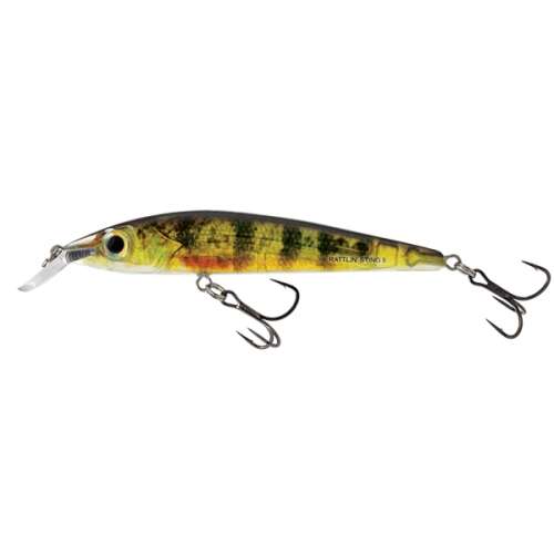 Salmo Rattlin' Sting RS9 HBU wobbler, 9 cm, 11 g, lebegő, horgászat, süllő minta