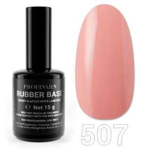 Profinails Rubber Base LED/UV alapozó építõzselé 15g No. 507 - Profinails