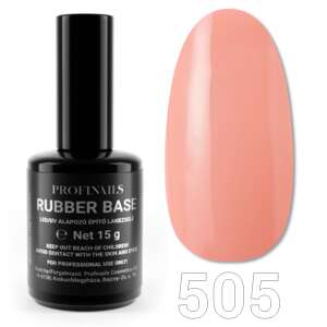 Profinails Rubber Base LED/UV alapozó építõzselé 15g No. 505 - Profinails