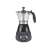 Beper Lucilla electric espresso coffee maker, black, 3 cups