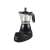 Beper Lucilla electric espresso coffee maker, black, 3 cups