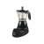 Beper Lucilla Electric Espresso Coffee Maker, black, 3 cups