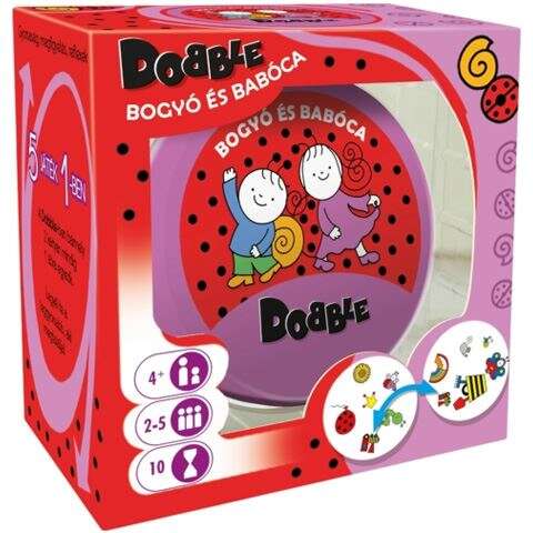 Dobble: Bogyó és Babóca kártyajáték