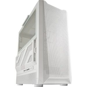 LC Power Gaming 900B Lumaxx Gloom weißes PC-Gehäuse, Seitenansicht - Computergehäuse