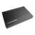LC-Power LC-25U3-C external hard drive enclosure, black, side view