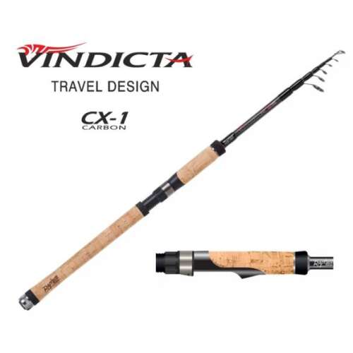 Rapture Vindicta VDS-605/M teleszkópos pergető bot, CX-1 Carbon, 8-25g, 180cm - Pergető bot