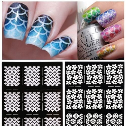 Köröm dekorációs sablon matrica 133317007