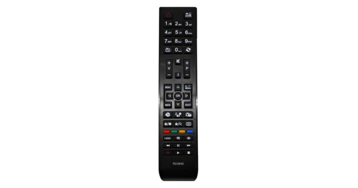 RC4845 Utángyártott távirányító VESTEL/ORION/TECHNIKA stb. TV-hez PIL6239