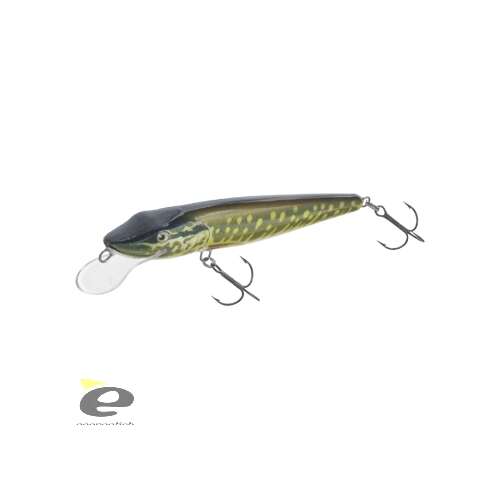 Salmo Pike PE11F RPE úszó wobbler csalik csukára, 11cm, 15g, RPE szín