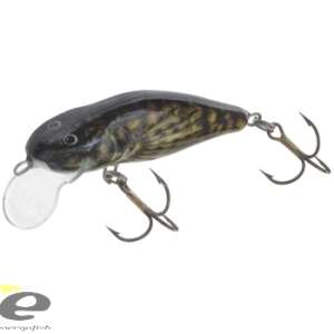 Salmo Bullhead BD4F BD 4,5 cm-es horgászcsali, fekete-barna színben - Műcsali