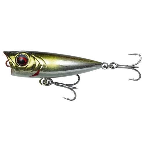 3D Minnow Popper 4.3cm 2.6g Lebegő Tükör Ayu Horgászcsali - Wobbler