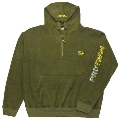 Rapture Pro-Team fleece anorak, zöld kapucnis pulóver cipzárral