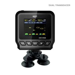 Lucky Spider halradar képernyővel, amely halakat és mélységet mutat - Horgászati aprócikk & kiegészítő