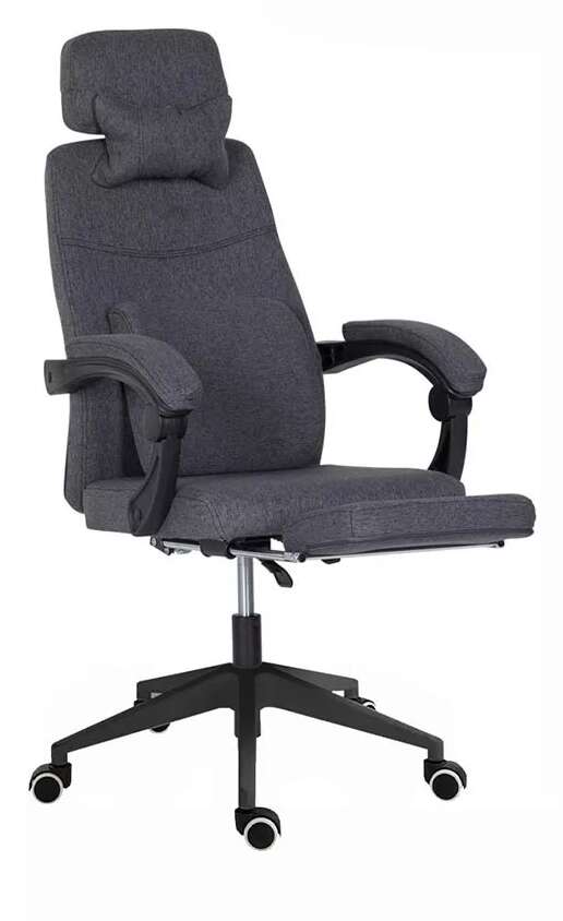 Timeless Tools Headrest Office Swivel Chair - multiple colors - dark grey