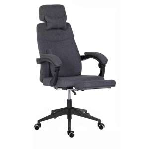 Timeless Tools Headrest Office Swivel Chair - multiple colors - dark grey