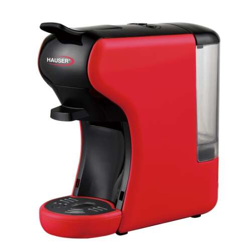 Hauser CE-934R Kávéfőző 1650W #piros-fekete