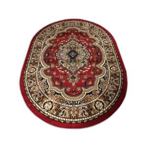 Dy. BCF Alfa 06 ovális - piros 150 x 210 cm szőnyeg 47517224 - Lakberendezés