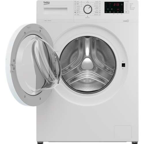Beko WUE-6512 XWST 6 kg-os elöltöltős mosógép nyitott ajtóval