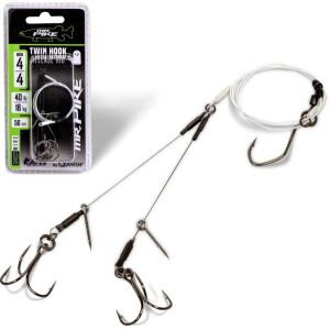 Quantum Mr. Pike Twin Hook Előke - 50cm 139806751 - Ghost