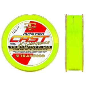 Trabucco Master Cast X-Distance Tournament Class monofil zsinór, 1200m, 0.35mm, fluo sárga - Horgászzsinór