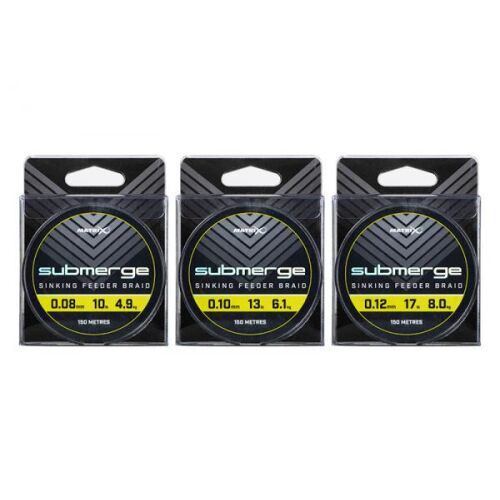 Matrix Submerge Süllyesztő Fonott Zsinór - 0.10mm - 13lb/6.1kg - 150m 131776032 - Fonott zsinór