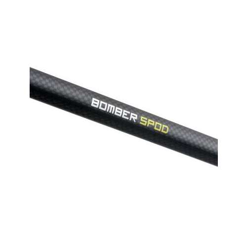 Mivardi Bomber Spod 360cm 5.00lbs spod horgászbot, a bottest közeli képe a márkanévvel - Spod bot