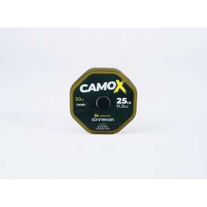 Ridgemonkey connexion camox stiff coated hooklink fonott előkezsinór 35lb 20m 47534446 - Fonott előkezsinór